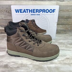 New Weatherproof Men's Durable Upper Stoll Cold Memory Foam Insole Boot Brown